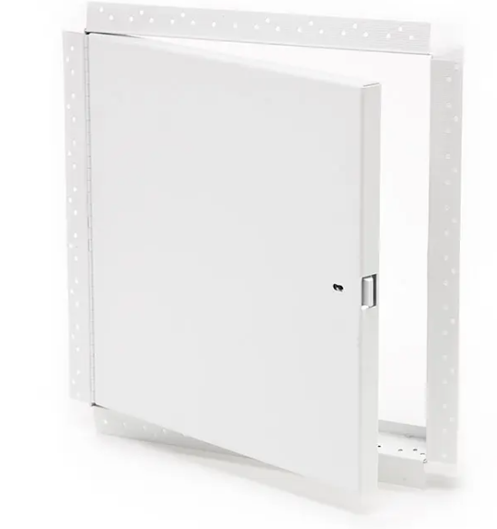 Porte D'accès Cendrex AHD – 14x14 Pouces, Blanc, Bride Exposée (43117)