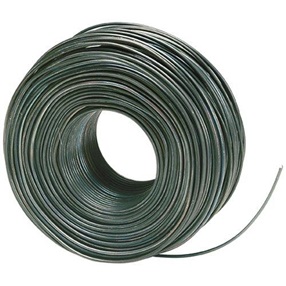  Fil d'acier pour barres d'armature, 16g, 3.5lbs, Noir